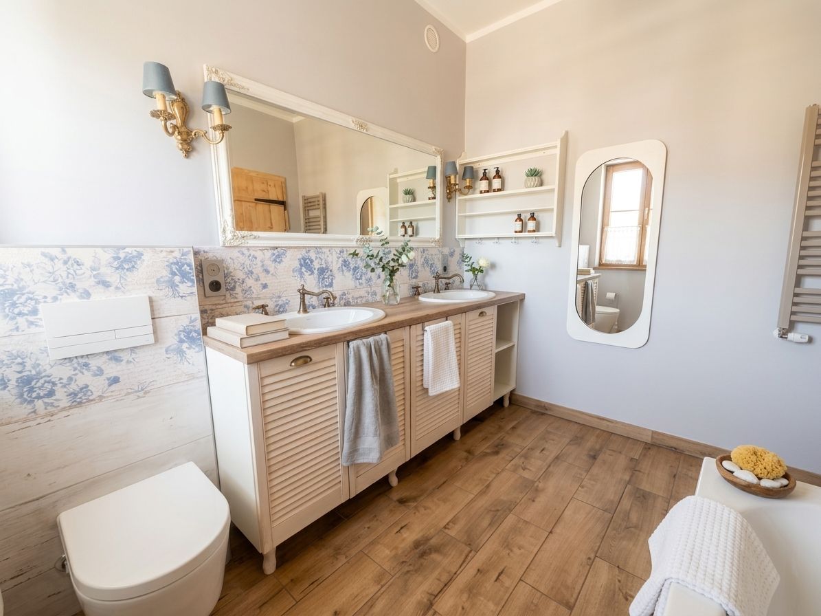 Łazienka po stagingu